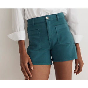 NWT MADEWELL Emmett 2.0 Shorts Coastal Sea Teal 27